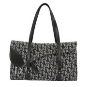 Pre-owned Canvas dior-bags Dior Vintage , Black , Dames