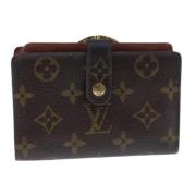 Pre-owned Canvas wallets Louis Vuitton Vintage , Brown , Dames