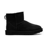 Klassieke Mini II Zwarte Schapenvacht Laars UGG , Black , Dames