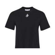 Zwarte T-shirts en Polos JW Anderson , Black , Dames