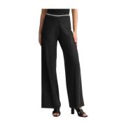 Elegante Zwarte Jumpsuit met V-Hals Liu Jo , Black , Dames