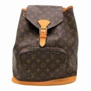 Pre-owned Canvas backpacks Louis Vuitton Vintage , Brown , Dames