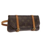 Pre-owned Canvas crossbody-bags Louis Vuitton Vintage , Brown , Dames