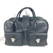 Pre-owned Leather louis-vuitton-bags Louis Vuitton Vintage , Black , D...