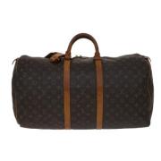 Pre-owned Canvas travel-bags Louis Vuitton Vintage , Brown , Dames