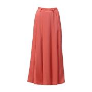 Stijlvolle Rok A677 K-Design , Orange , Dames