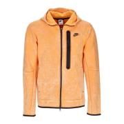 Tech Fleece Zip Hoodie Sportkleding Nike , Orange , Heren