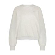 Bibi Love Sweater By-Bar , White , Dames