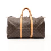 Pre-owned Canvas louis-vuitton-bags Louis Vuitton Vintage , Brown , Da...