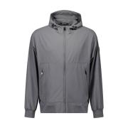 Capuchon Stretchjas Airforce , Gray , Heren