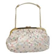 Pre-owned Canvas louis-vuitton-bags Louis Vuitton Vintage , White , Da...