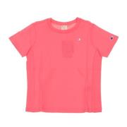 Roze Crewneck Tee voor Vrouwen Champion , Pink , Dames