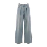 Wide Leg Jeans Haikure , Blue , Dames