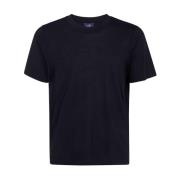 Zwarte T-shirt voor heren Stijlvol Barba , Black , Heren