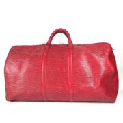 Pre-owned Leather louis-vuitton-bags Louis Vuitton Vintage , Red , Dam...