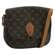 Pre-owned Canvas louis-vuitton-bags Louis Vuitton Vintage , Brown , Da...