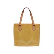 Pre-owned Canvas totes Louis Vuitton Vintage , Beige , Dames