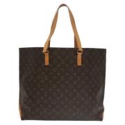 Pre-owned Canvas handbags Louis Vuitton Vintage , Brown , Dames