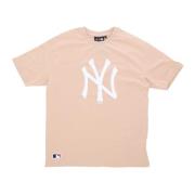 MLB League Essential Tee Neyyan New Era , Beige , Heren