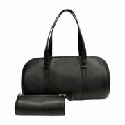 Pre-owned Leather louis-vuitton-bags Louis Vuitton Vintage , Black , D...