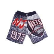 Basketbalshorts man Mitchell & Ness , Gray , Heren