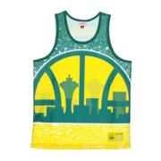 Seattle Supersonics Basketball Tank Top Mitchell & Ness , Multicolor ,...