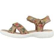 Tropische Platte Sandalen Panama Jack , Brown , Dames