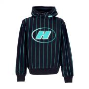 Zwarte Capital Hoodie Streetwear Collectie HUF , Black , Heren