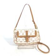 Pre-owned Cotton louis-vuitton-bags Louis Vuitton Vintage , Beige , Da...