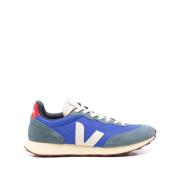 Royal Blue Lace-Up Sneaker Veja , Blue , Heren