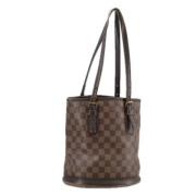 Pre-owned Canvas louis-vuitton-bags Louis Vuitton Vintage , Brown , Da...