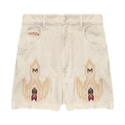 Beige Shorts voor Vrouwen Isabel Marant Étoile , Beige , Dames