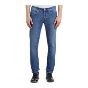 Denim Broek Model George Dondup , Blue , Heren