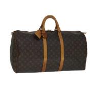 Pre-owned Canvas louis-vuitton-bags Louis Vuitton Vintage , Brown , Da...