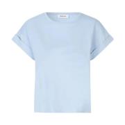 BrazilMD Korte T-shirt Modström , Blue , Dames