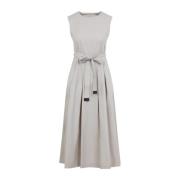 Elegante Nude & Neutrals Jurk Max Mara , Gray , Dames