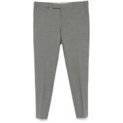 Donkergrijze Broek met knopen Pt01 , Gray , Heren