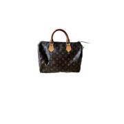 Pre-owned Canvas louis-vuitton-bags Louis Vuitton Vintage , Brown , Da...