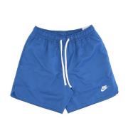 Geweven Gevoerde Flow Shorts Nike , Blue , Heren