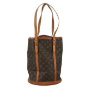 Pre-owned Canvas louis-vuitton-bags Louis Vuitton Vintage , Brown , Da...