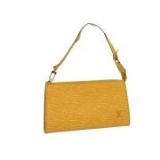 Pre-owned Leather louis-vuitton-bags Louis Vuitton Vintage , Yellow , ...