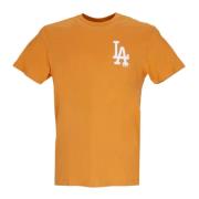 Dodgers Baseball Tee Oranje/Wit New Era , Orange , Heren