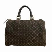 Pre-owned Canvas handbags Louis Vuitton Vintage , Brown , Dames