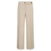 Wijde Broek Nieuwe Collectie Co'Couture , Beige , Dames