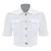 Stijlvolle Denim Jassen voor jou Kocca , White , Dames