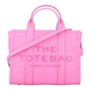 Roze Strik Leren Tote Tas Marc Jacobs , Pink , Dames