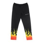 Rode Shaded Flames Lichtgewicht Trainingsbroek Vision OF Super , Black...