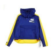 Blauwe Windbreaker Jas voor Vrouwen Nike , Multicolor , Dames