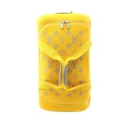 Pre-owned Canvas travel-bags Louis Vuitton Vintage , Yellow , Unisex