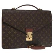 Pre-owned Canvas louis-vuitton-bags Louis Vuitton Vintage , Brown , Da...